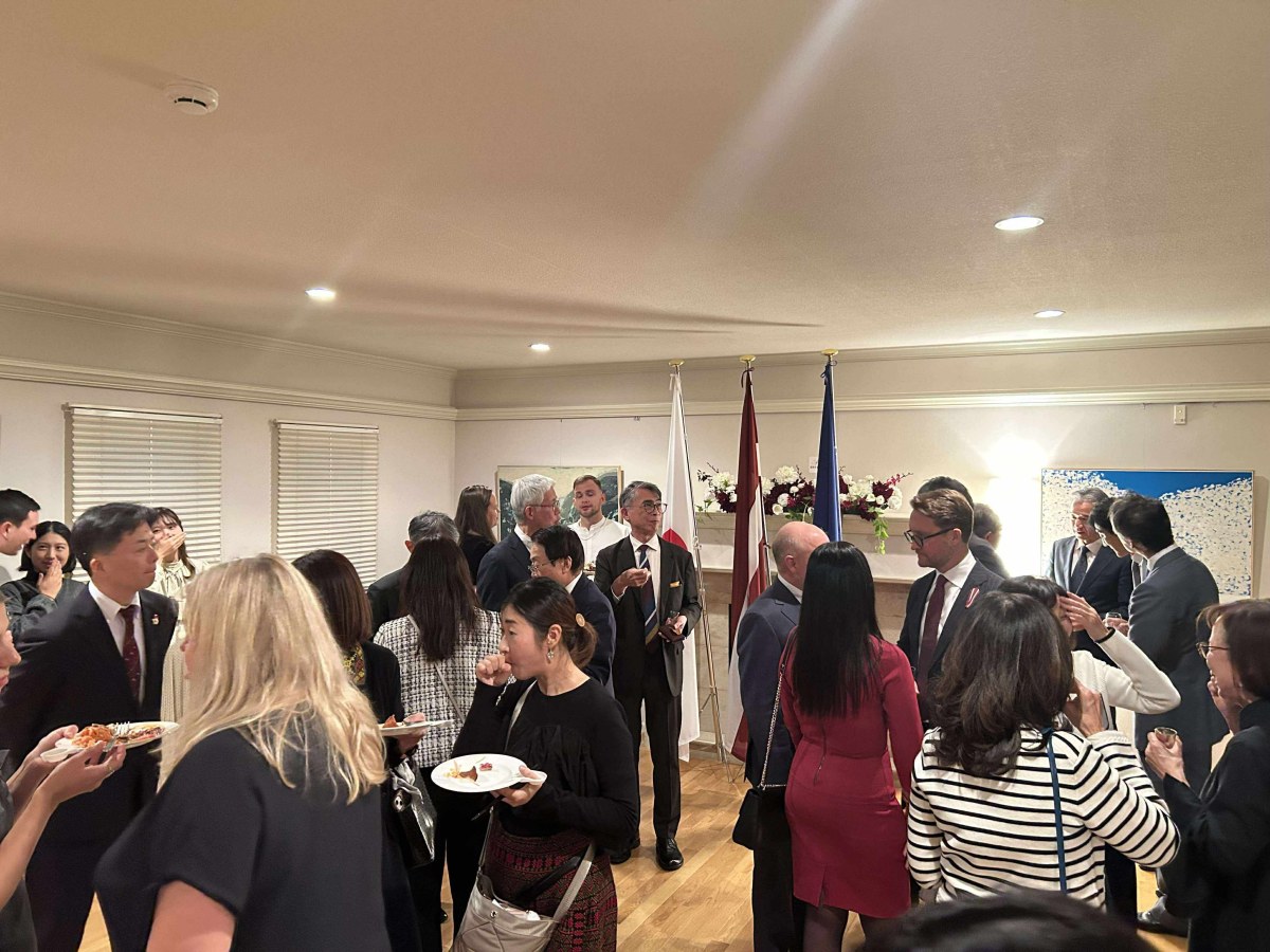 Latvian Embassy in Tokyo Celebrates Latvia’s Independence&nbsp;Day